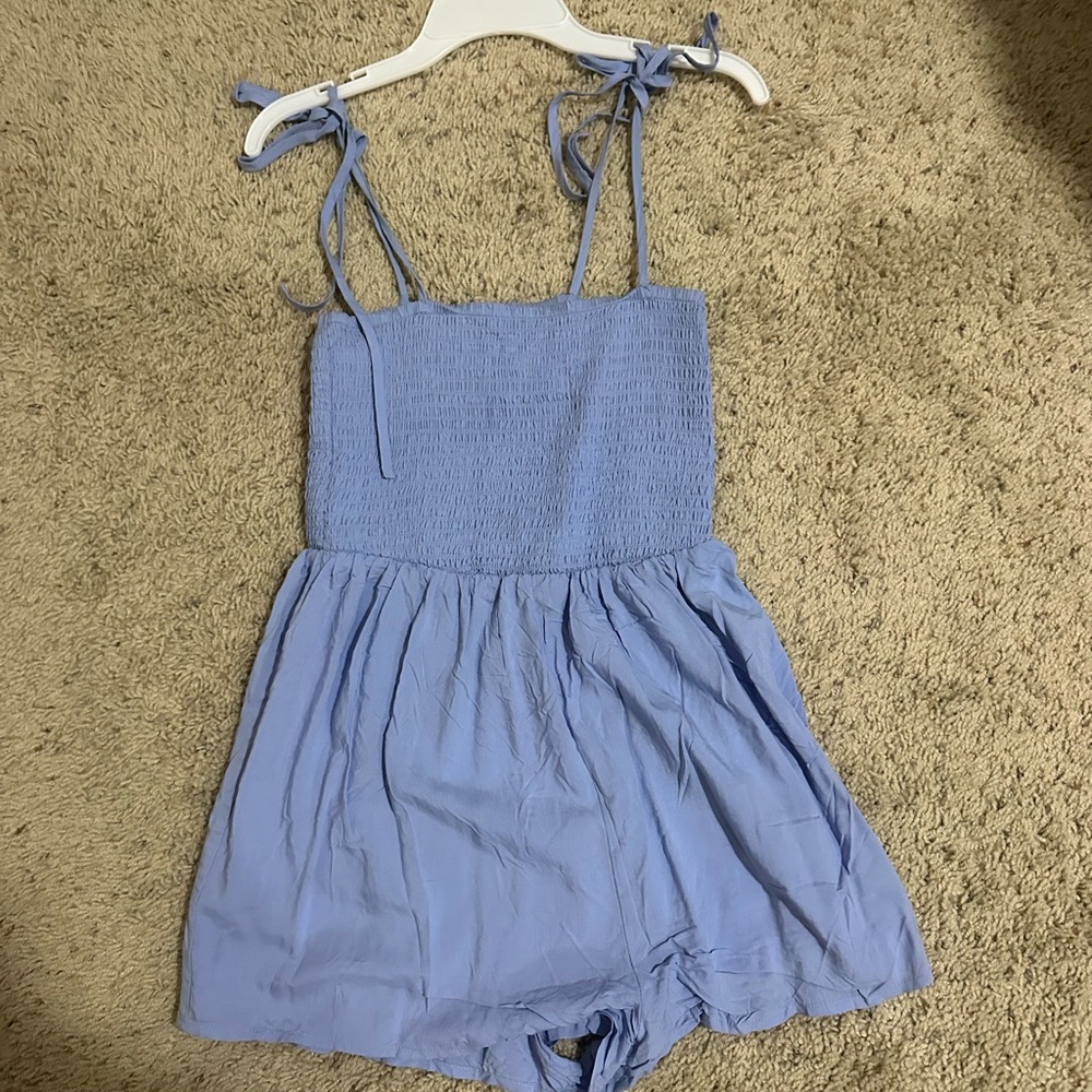 Forever 21 Light Blue Romper